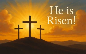Religious Easter wishes 2025 with Bible verse