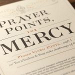 Prayer points for mercy with Bible verses